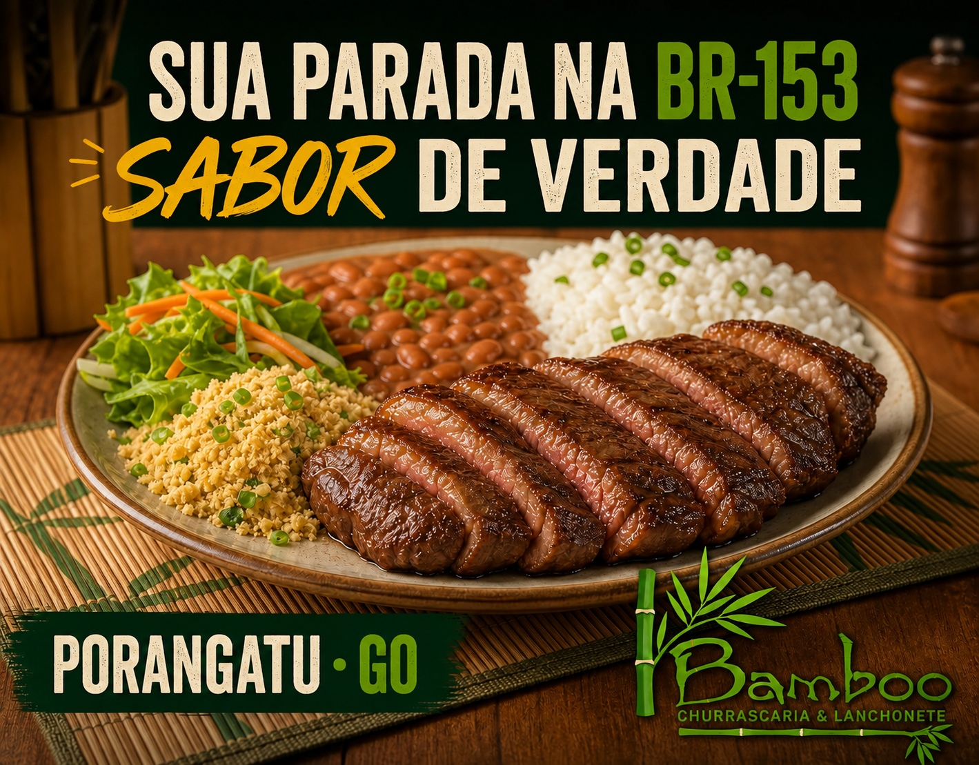 Encontre a Bamboo Churrascaria no mapa