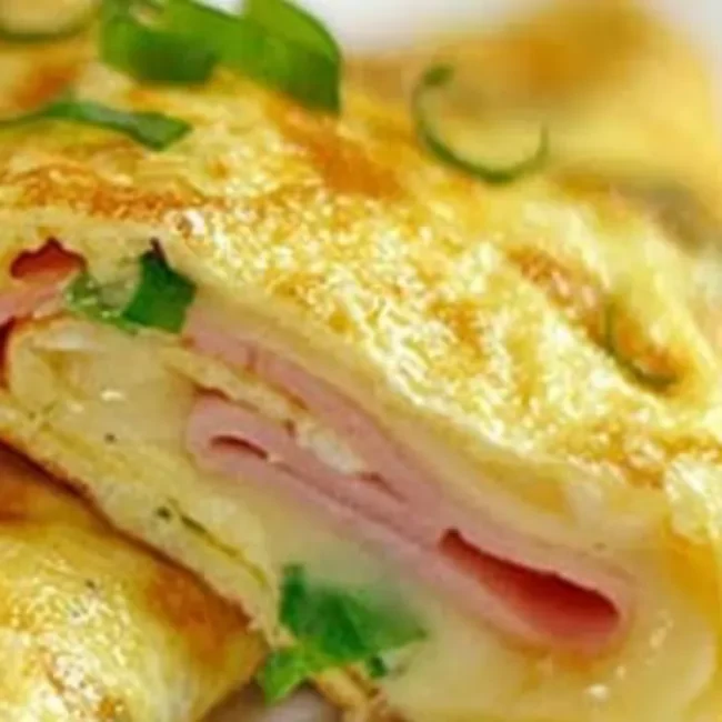Omelete Presunto e Queijo