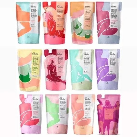 Natura Creme Hidratante 400 Ml E Refil 400 Ml
