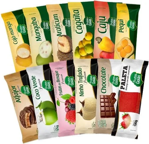Picolés De Fruta / Frutos De Goiás