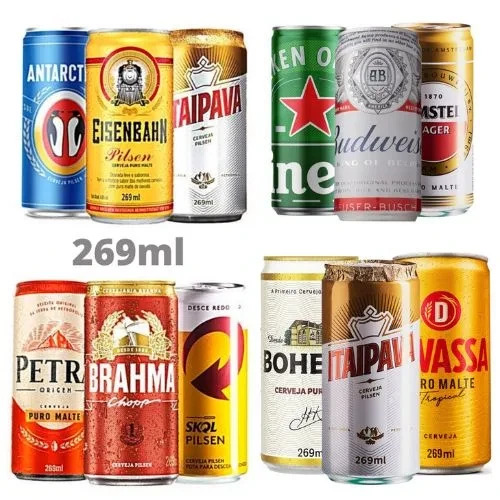 Cervejas Latas E Long Neck